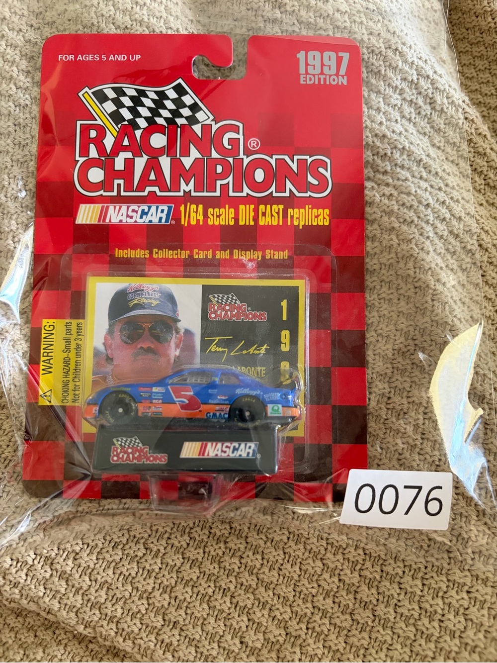 NEW Terry Labonte #5 Racing Champions NASCAR Die-Cast Replica - Blue